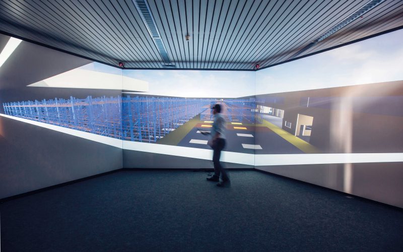 Virtual Reality Lab at Clausthal University of Technology (Photo: Christian Kreutzmann) Virtual Reality Lab at Clausthal University of Technology (Photo: Christian Kreutzmann)