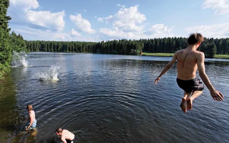 There are 60 lakes in Clausthal-Zellerfeld (Photo: Hansjörg Hörseljau) There are 60 lakes in Clausthal-Zellerfeld (Photo: Hansjörg Hörseljau)
