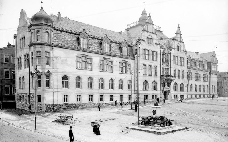 Main building of TU Clausthal in the year 1907 (Photo: Archive TUC) Main building of TU Clausthal in the year 1907 (Photo: Archive TUC)